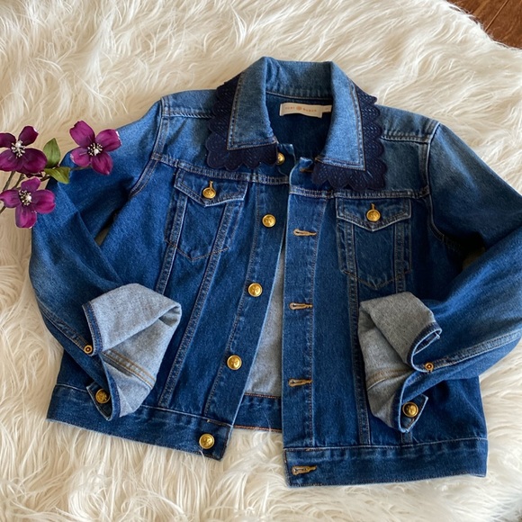 TORY BURCH jeans jacket - Picture 5 of 16